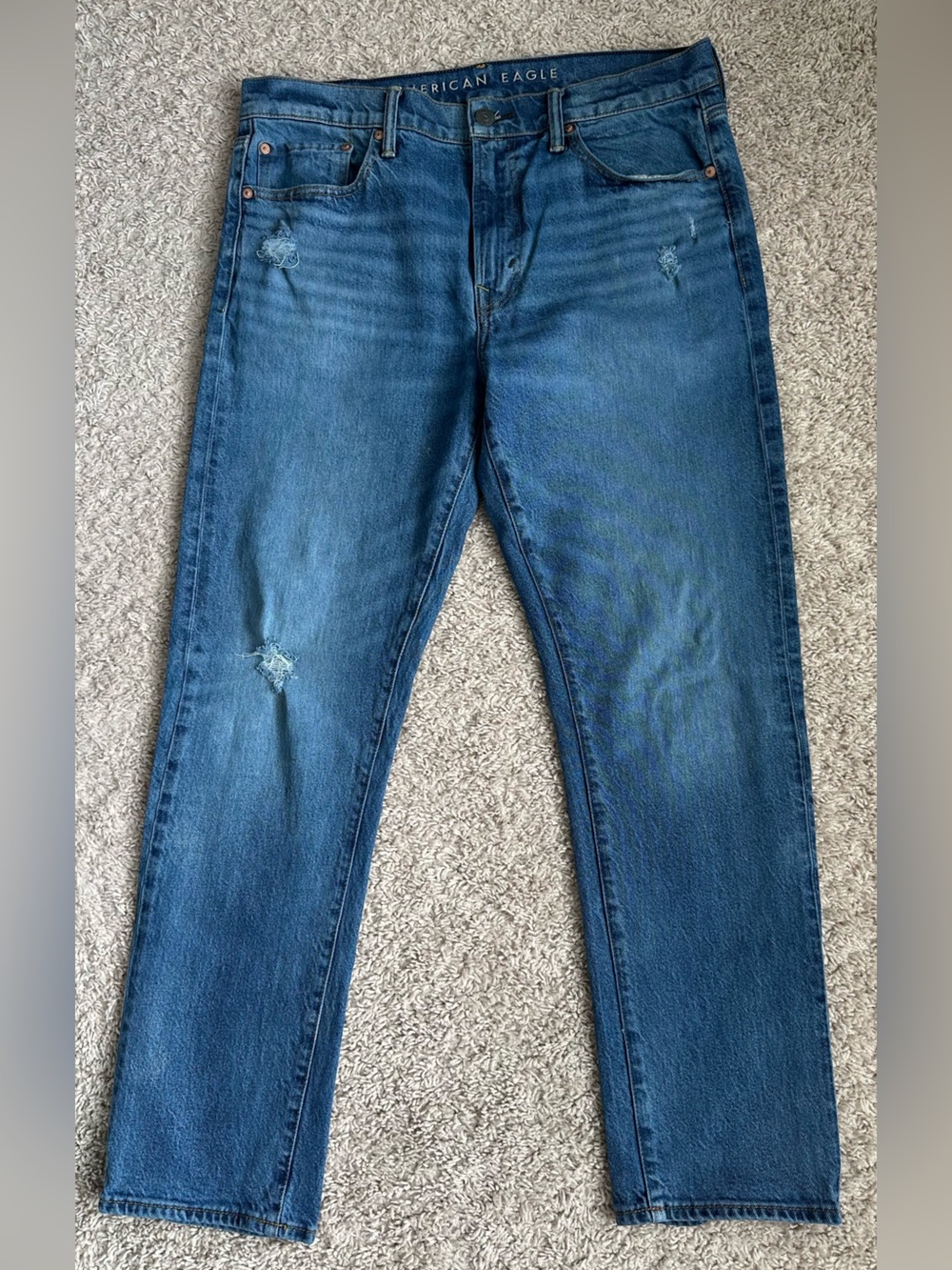 American Eagle Outfitters Light Blue Denim Jeans - EasyFlex
